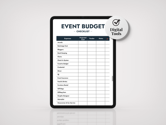 Done-for-You Event Budget