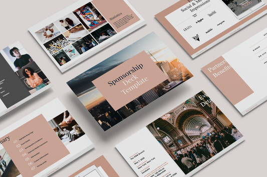 Sponsorship Deck Template