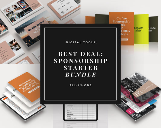 Best Deal: Sponsorship Starter Bundle